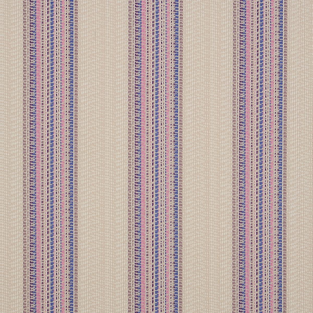 Schumacher Bendita Stripe Indoor/Outdoor Lilac Fabric