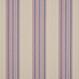 Schumacher Bendita Stripe Indoor/Outdoor Lilac Fabric