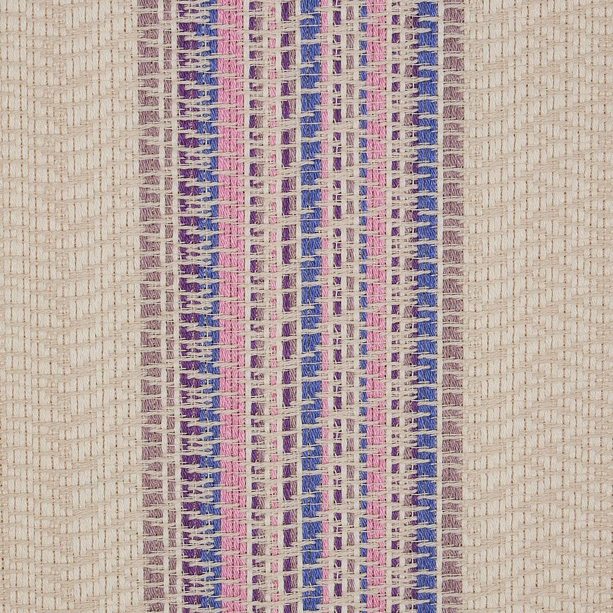 Schumacher Bendita Stripe Indoor/Outdoor Lilac Fabric