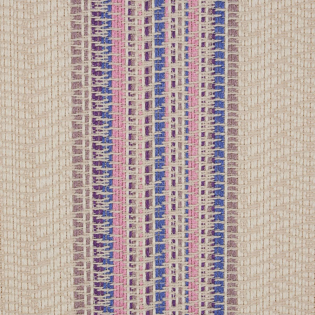 Schumacher Bendita Stripe Indoor/Outdoor Lilac Fabric