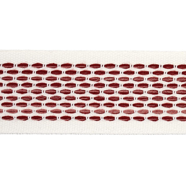 Schumacher Portola Tape Indoor/Outdoor Rose Trim