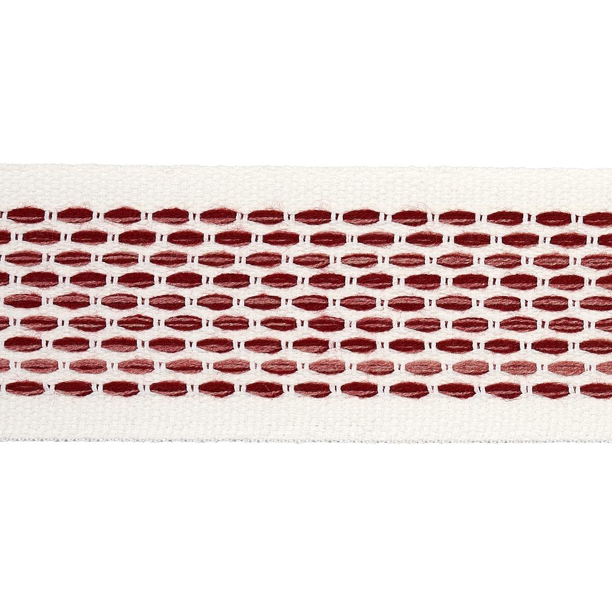 Schumacher Portola Tape Indoor/Outdoor Rose Trim