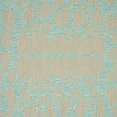 Schumacher Nallamala Fabric Ocean Fabric