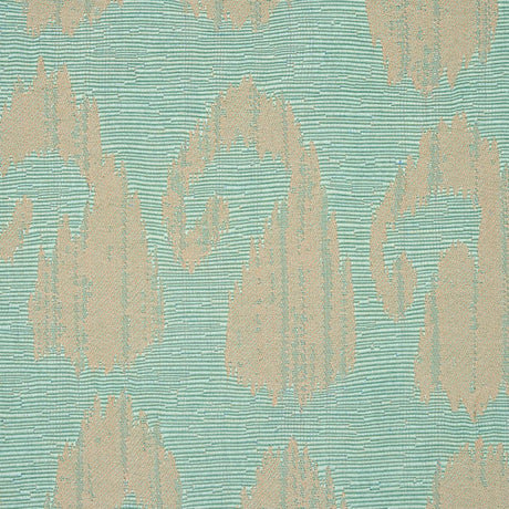 Schumacher Nallamala Fabric Ocean Fabric