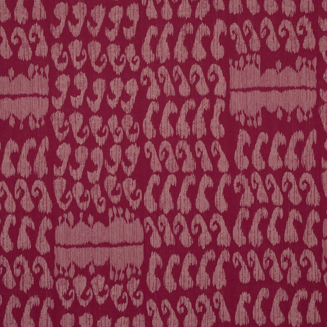 Schumacher Nallamala Fabric Garnet Fabric