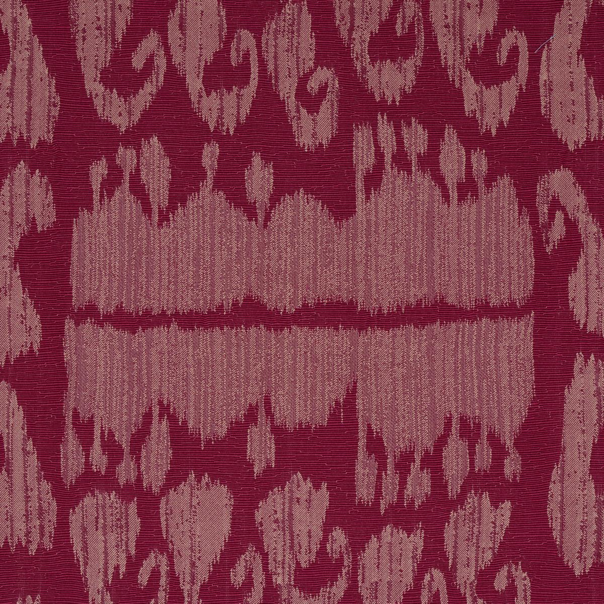 Schumacher Nallamala Fabric Garnet Fabric