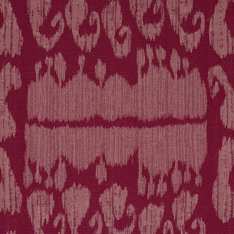 Schumacher Nallamala Fabric Garnet Fabric