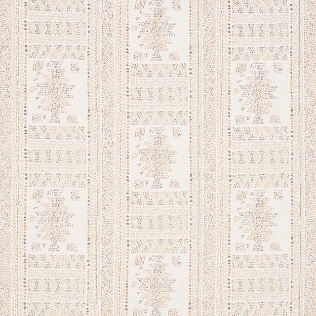 Schumacher Maracena Jacquard Natural Fabric