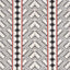 Schumacher Parvin Velvet Black And Ivory Fabric