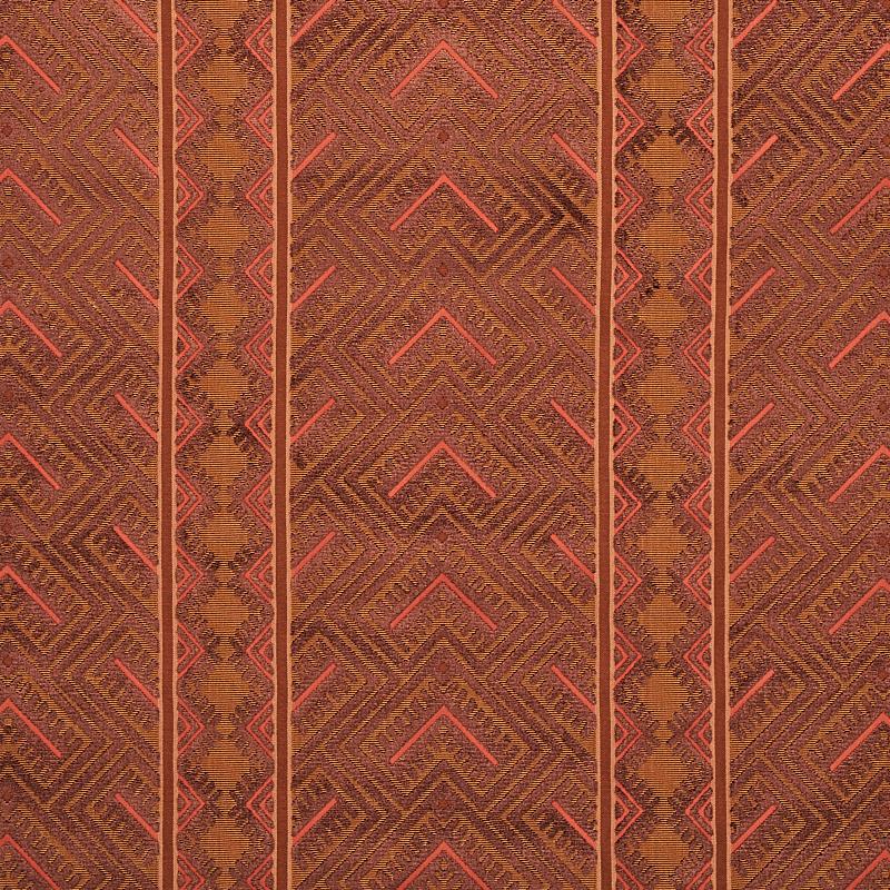 Schumacher Parvin Velvet Copper Fabric