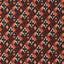 Schumacher Sasha Diamond Ikat Terracotta Fabric