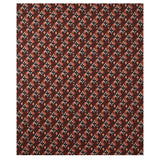 Schumacher Sasha Diamond Ikat Terracotta Fabric