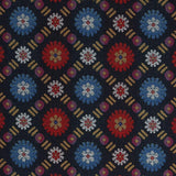 Schumacher Larissa Navy Fabric