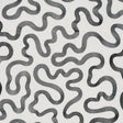 Schumacher Riley Embroidery Black On Ivory Fabric
