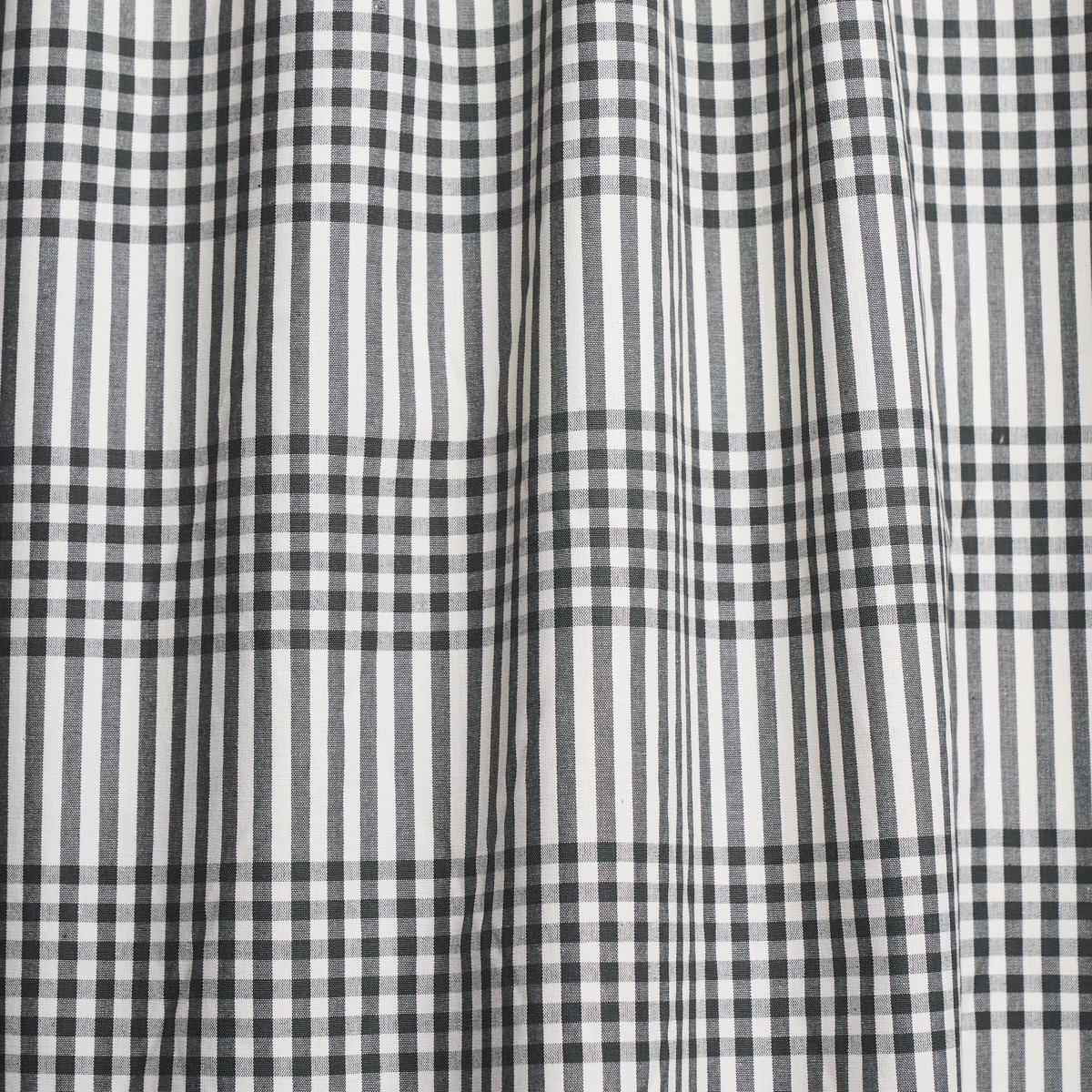 Schumacher Bergen Plaid Slate Fabric
