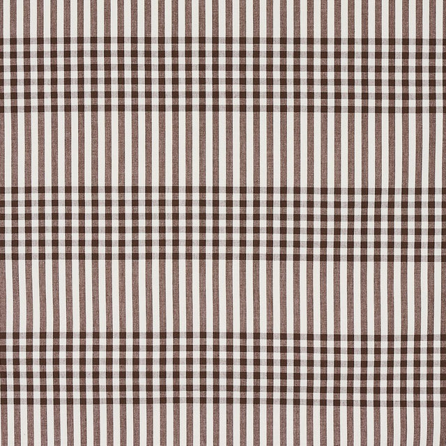 Schumacher Bergen Plaid Brown Fabric