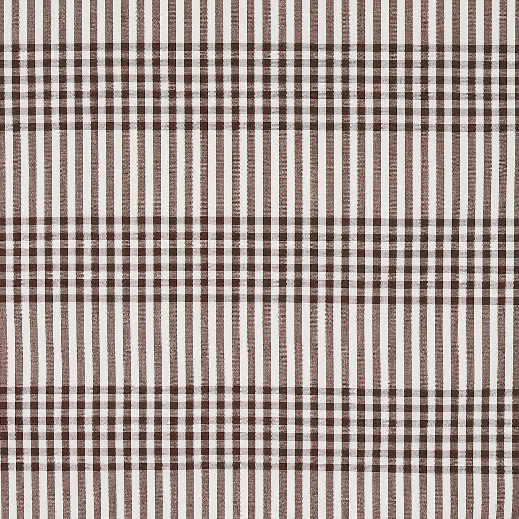 Schumacher Bergen Plaid Brown Fabric