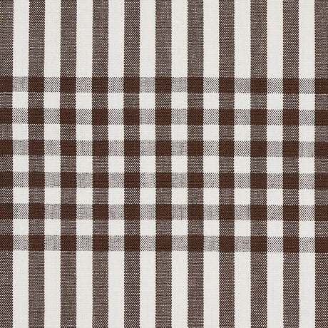 Schumacher Bergen Plaid Brown Fabric