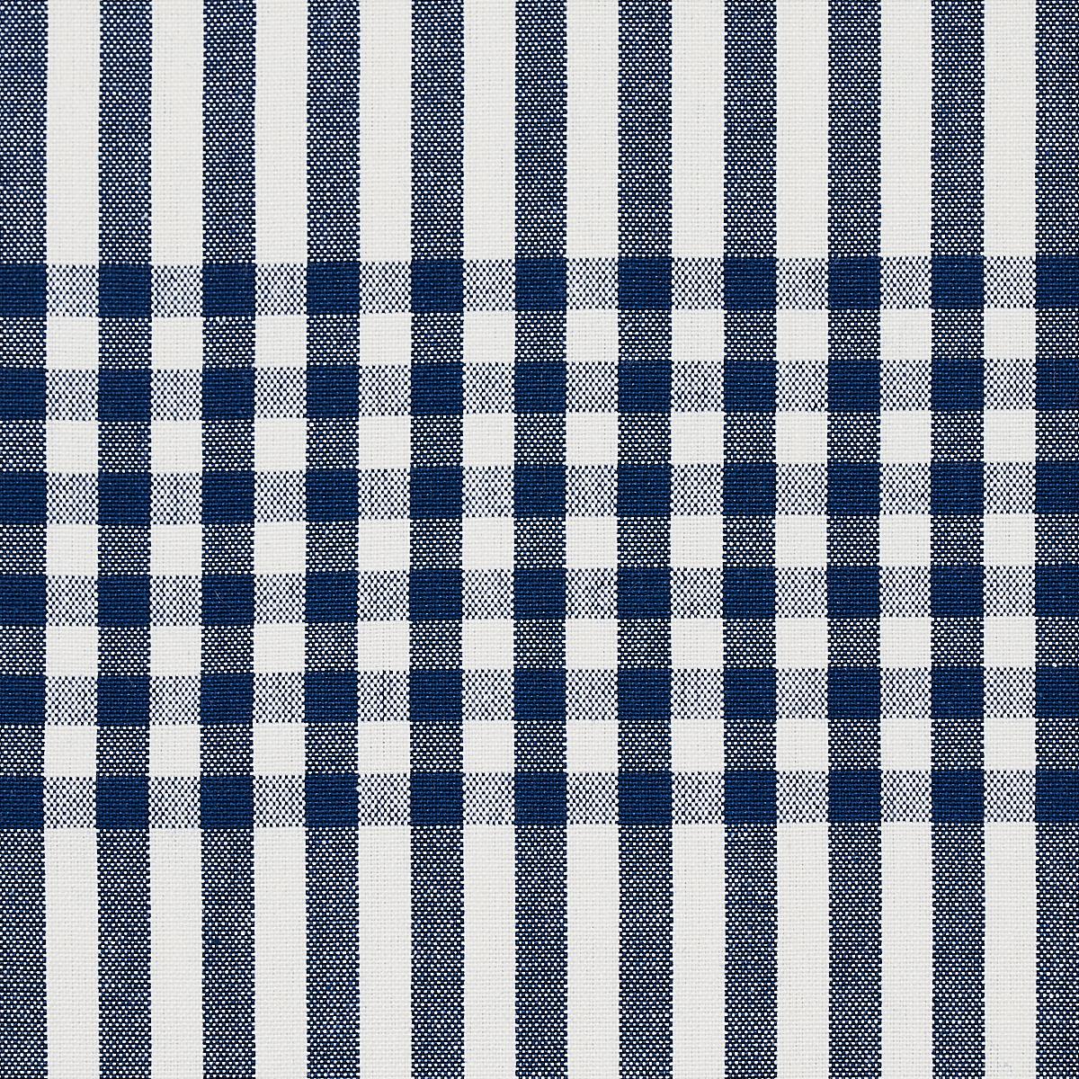 Schumacher Bergen Plaid Navy Fabric