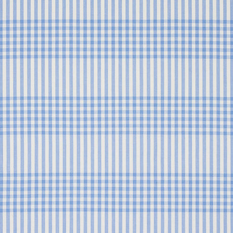 Schumacher Bergen Plaid Sky Fabric