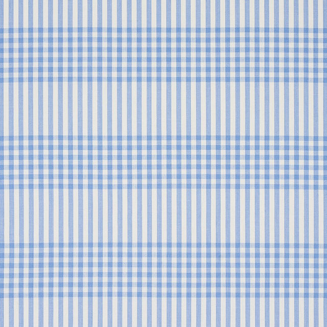 Schumacher Bergen Plaid Sky Fabric