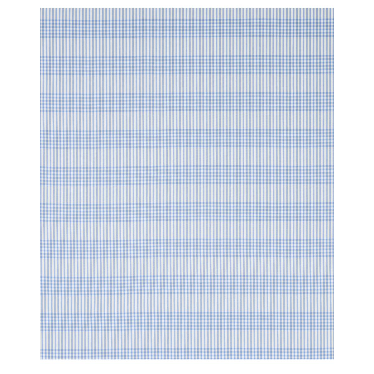 Schumacher Bergen Plaid Sky Fabric