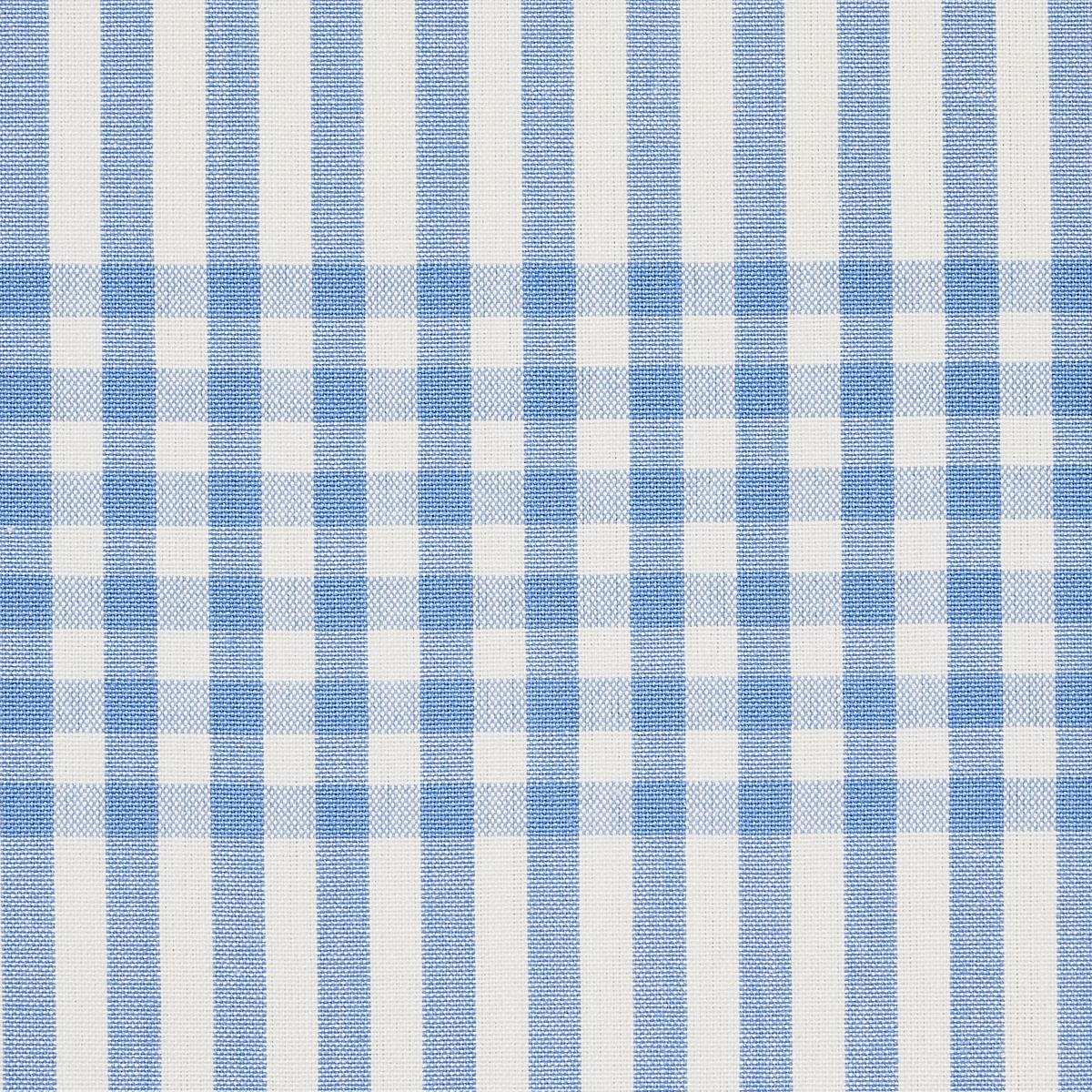 Schumacher Bergen Plaid Sky Fabric
