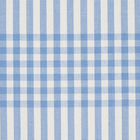 Schumacher Bergen Plaid Sky Fabric
