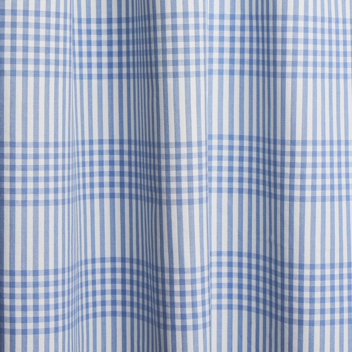 Schumacher Bergen Plaid Sky Fabric