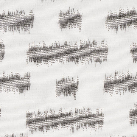 Schumacher Abstract Ikat Charcoal Fabric