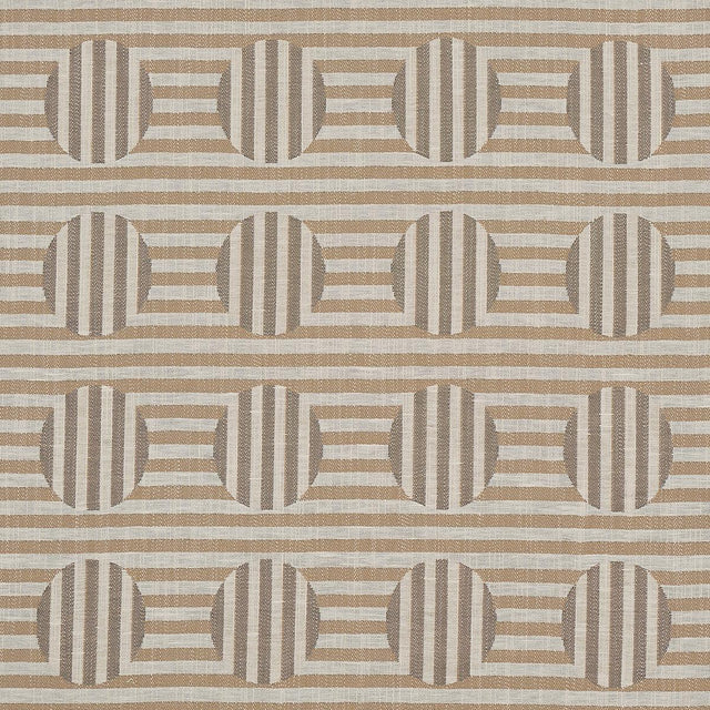 Schumacher Soto Sand Fabric