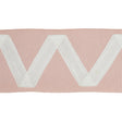 Schumacher Ivory On Blush Legere Appliqu Tape