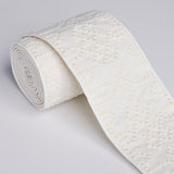 Schumacher White On White Knotted Trellis Tape