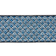 Schumacher Sunrise Embroidery Tape Blues Trim