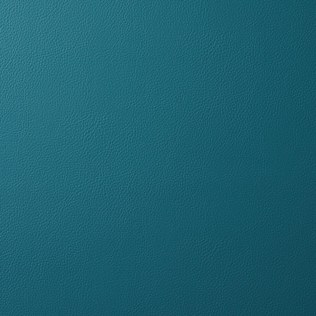 Schumacher Vegan Leather Indoor/Outdoor Peacock Fabric