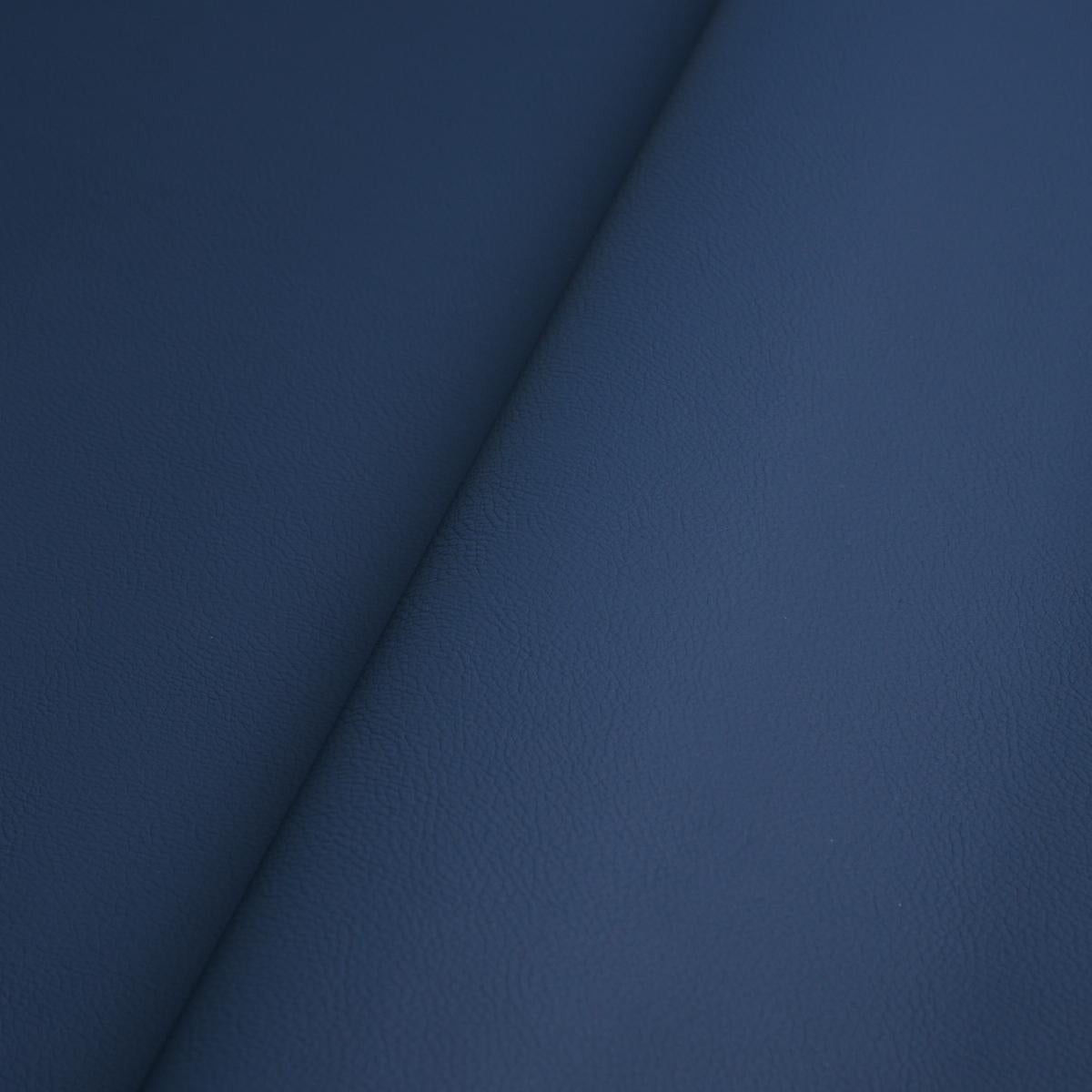 Schumacher Vegan Leather Indoor/Outdoor Denim Fabric