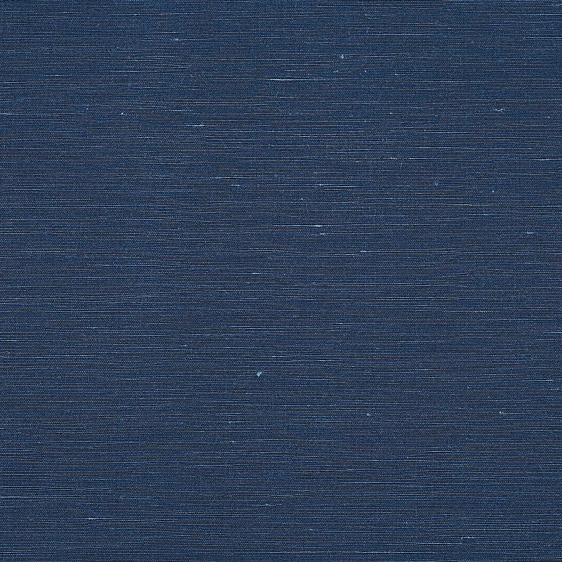Schumacher Legere Linen Silk Navy Fabric