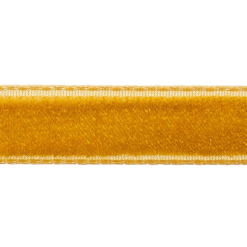 Schumacher Gold Velvet Tape Narrow