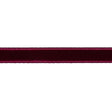 Schumacher Aubergine Velvet Tape Narrow