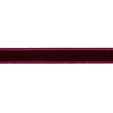 Schumacher Aubergine Velvet Tape Narrow