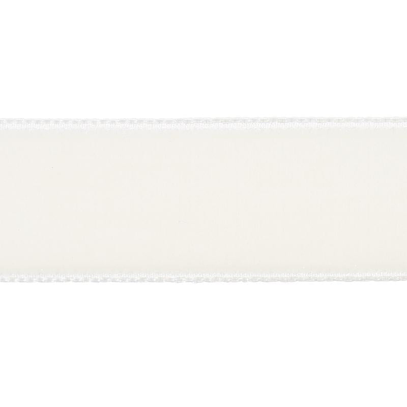 Schumacher Ivory Velvet Tape Medium