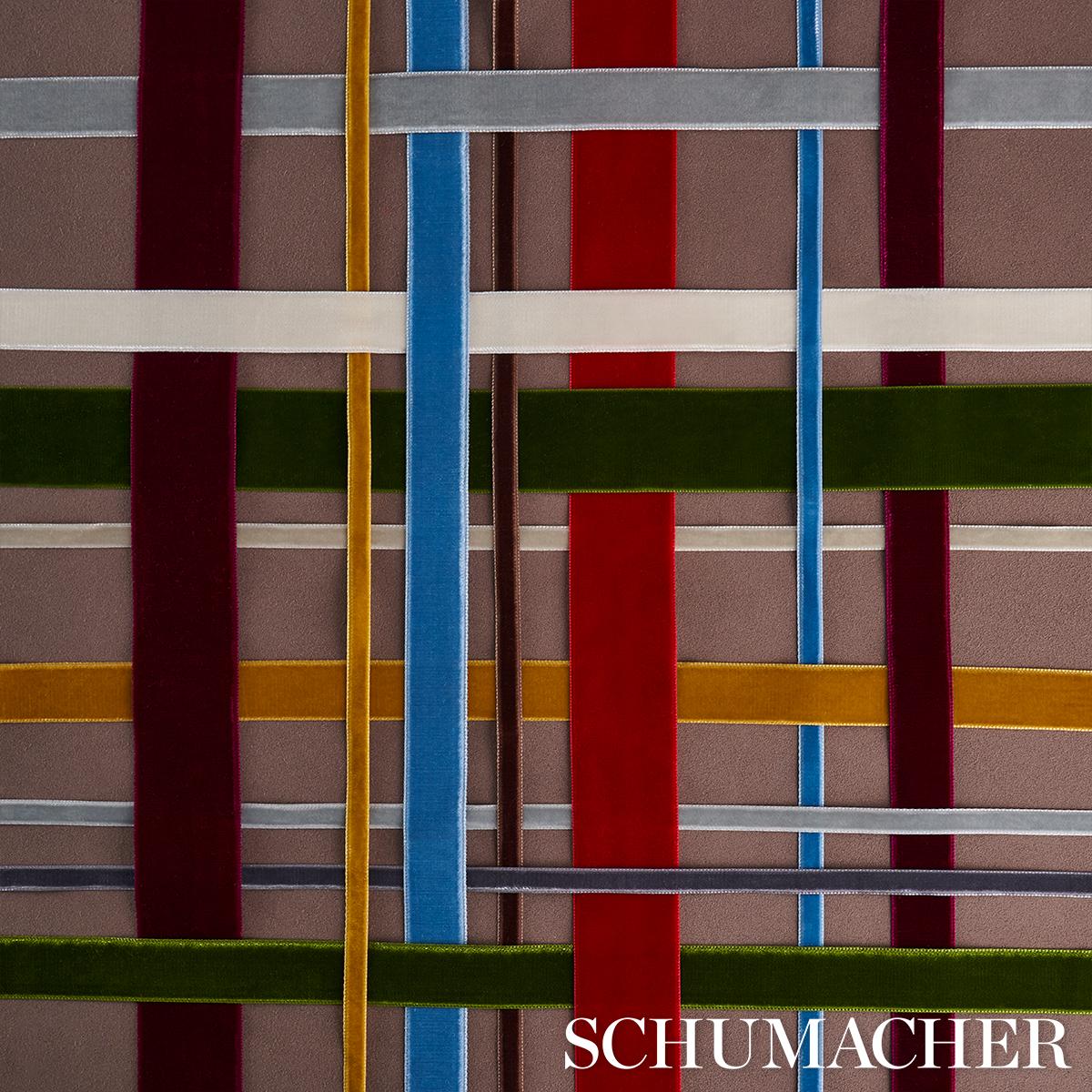 Schumacher Moss Velvet Tape Medium