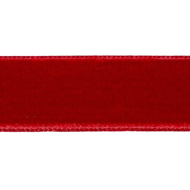 Schumacher Crimson Velvet Tape Medium