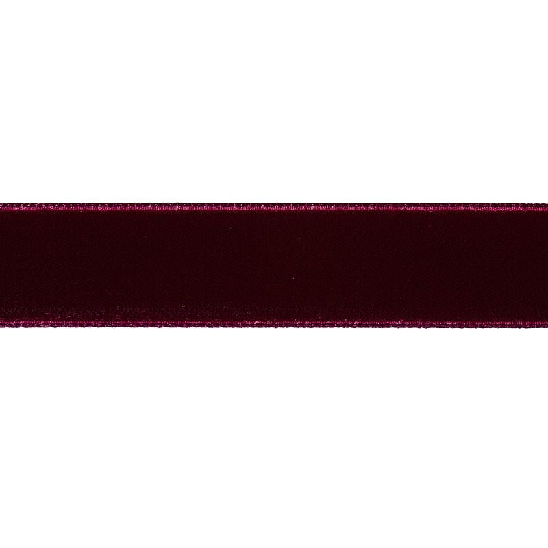 Schumacher Aubergine Velvet Tape Medium