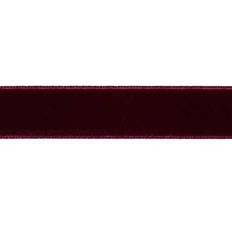 Schumacher Aubergine Velvet Tape Medium