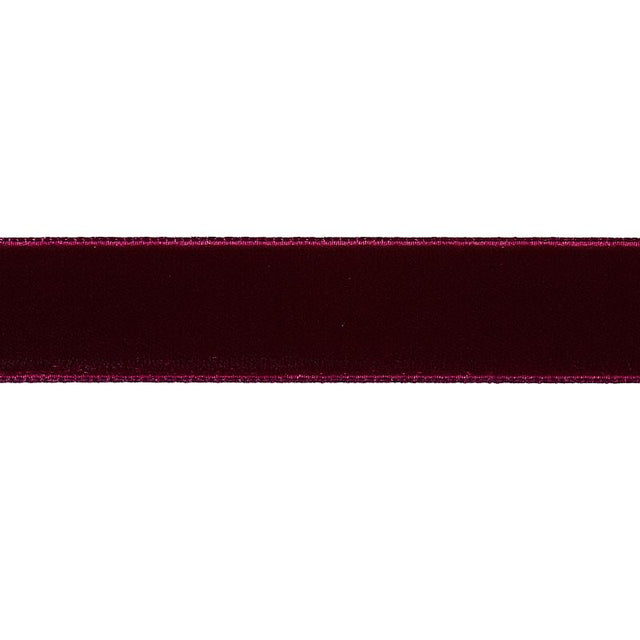 Schumacher Aubergine Velvet Tape Medium
