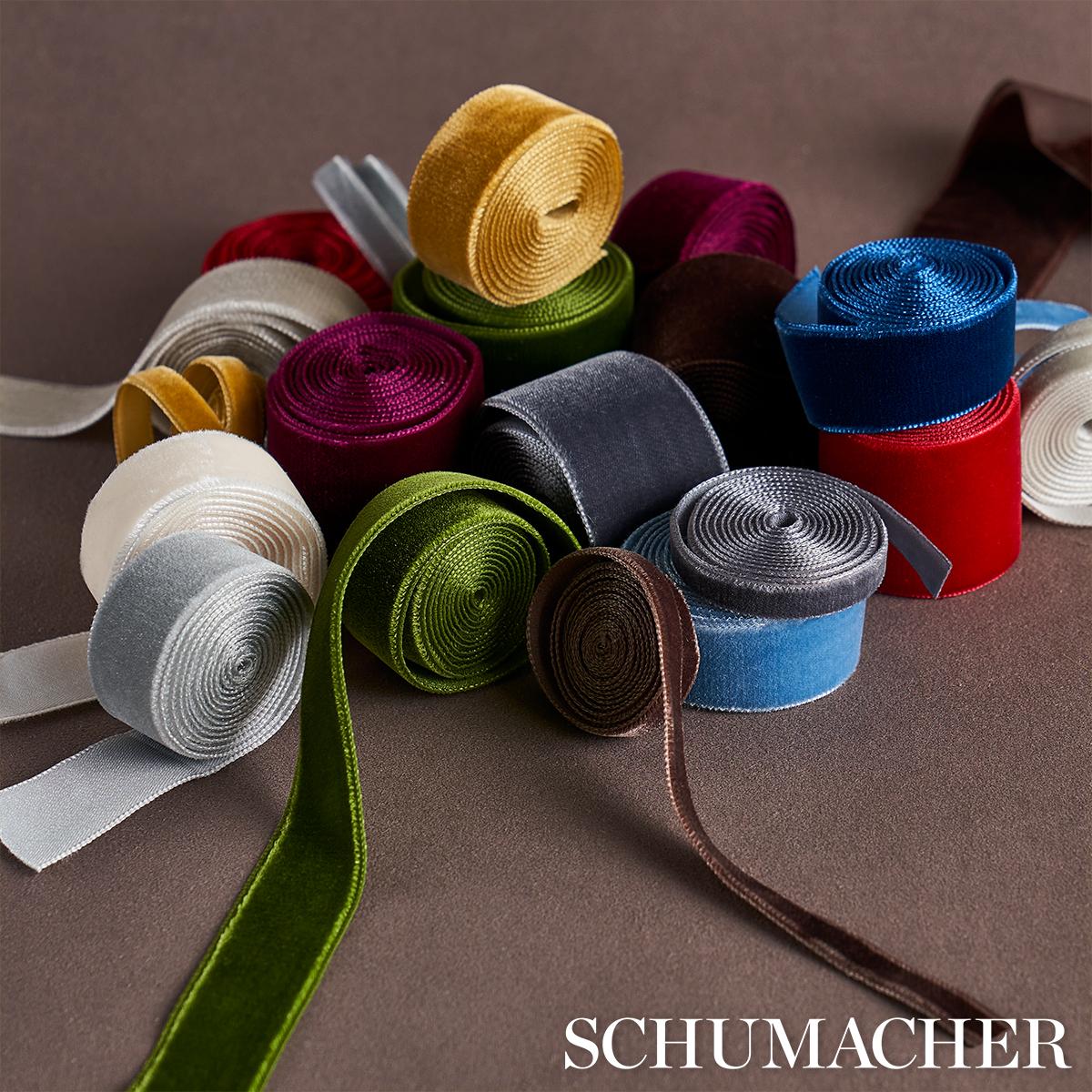 Schumacher Saphire Velvet Tape Wide