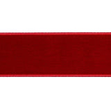 Schumacher Crimson Velvet Tape Wide