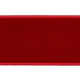Schumacher Crimson Velvet Tape Wide