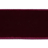 Schumacher Aubergine Velvet Tape Wide